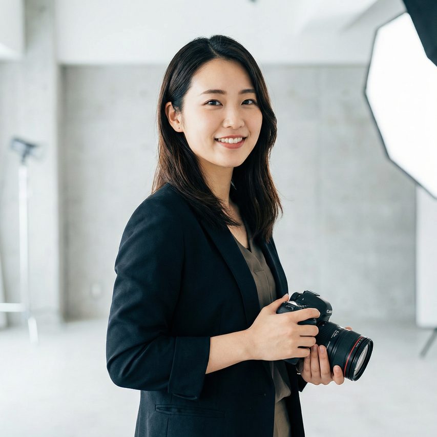 女同摄影师林晓雨